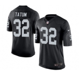 Youth Nike Oakland Raiders #32 Jack Tatum Black Team Color NFL Jersey