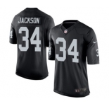 Youth Nike Oakland Raiders #34 Bo Jackson Black Team Color NFL Jersey