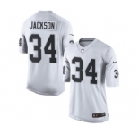 Youth Nike Oakland Raiders #34 Bo Jackson White NFL Jersey