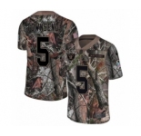 Youth Nike Oakland Raiders #5 Johnny Townsend Limited Camo Rush Realtree NFL Jersey