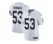 Youth Nike Oakland Raiders #53 NaVorro Bowman White Vapor Untouchable Limited Player NFL Jersey