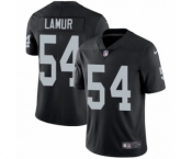 Youth Nike Oakland Raiders #54 Emmanuel Lamur Black Team Color Vapor Untouchable Limited Player NFL Jersey