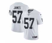 Youth Nike Oakland Raiders #57 Cory James Vapor Untouchable Limited White NFL Jersey