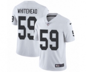 Youth Nike Oakland Raiders #59 Tahir Whitehead White Vapor Untouchable Limited Player NFL Jersey
