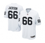 Youth Nike Oakland Raiders #66 Gabe Jackson White NFL Jersey
