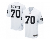 Youth Nike Oakland Raiders #70 Kelechi Osemele Game White NFL Jersey