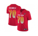 Youth Nike Oakland Raiders #70 Kelechi Osemele Red Stitched NFL Limited AFC 2018 Pro Bowl Jersey