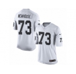 Youth Nike Oakland Raiders #73 Marshall Newhouse Limited White NFL Jersey