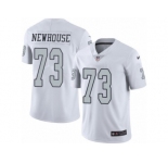 Youth Nike Oakland Raiders #73 Marshall Newhouse Limited White Rush NFL Jersey