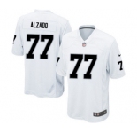 Youth Nike Oakland Raiders #77 Lyle Alzado White NFL Jersey