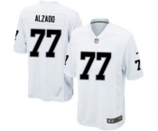 Youth Nike Oakland Raiders #77 Lyle Alzado White NFL Jersey