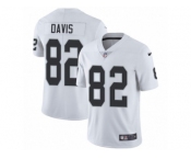 Youth Nike Oakland Raiders #82 Al Davis Vapor Untouchable Limited White NFL Jersey