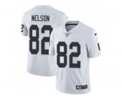 Youth Nike Oakland Raiders #82 Jordy Nelson White Stitched NFL Vapor Untouchable Limited Jersey