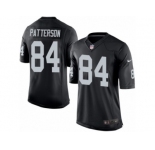Youth Nike Oakland Raiders #84 Cordarrelle Patterson Limited Black Team Color NFL Jersey