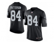 Youth Nike Oakland Raiders #84 Cordarrelle Patterson Limited Black Team Color NFL Jersey