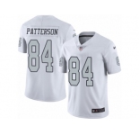 Youth Nike Oakland Raiders #84 Cordarrelle Patterson Limited White Rush NFL Jersey