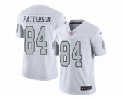 Youth Nike Oakland Raiders #84 Cordarrelle Patterson Limited White Rush NFL Jersey
