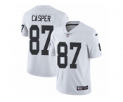 Youth Nike Oakland Raiders #87 Dave Casper Vapor Untouchable Limited White NFL Jerse