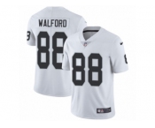 Youth Nike Oakland Raiders #88 Clive Walford Vapor Untouchable Limited White NFL Jersey