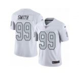 Youth Nike Oakland Raiders #99 Aldon Smith Limited White Rush NFL Jersey