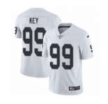 Youth Nike Oakland Raiders #99 Arden Key White Vapor Untouchable Limited Player NFL Jersey