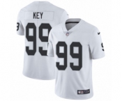 Youth Nike Oakland Raiders #99 Arden Key White Vapor Untouchable Limited Player NFL Jersey