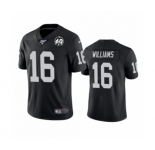 Youth Oakland Raiders #16 Tyrell Williams Black 60th Anniversary Vapor Untouchable Limited Player 100th Season Football Jersey