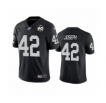 Youth Oakland Raiders #42 Karl Joseph Black 60th Anniversary Vapor Untouchable Limited Player 100th Season Football Jersey