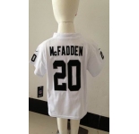nike kids nfl jerseys oakland raiders #20 darren mcfadden white[nike]