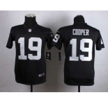 nike youth nfl jerseys oakland raiders #19 cooper black[nike]