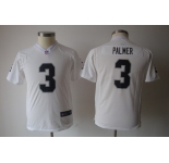 nike youth nfl jerseys oakland raiders #3 palmer white[nike]