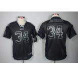 nike youth nfl jerseys oakland raiders #34 jackson black[Elite lights out]