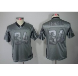 nike youth nfl jerseys oakland raiders #34 jackson grey[Elite shadow]
