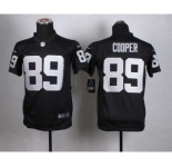 nike youth nfl jerseys oakland raiders #89 cooper black[nike][cooper]