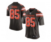 Youth Browns #85 David Njoku Brown Team Color Stitched NFL New Elite Jersey