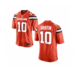 Youth Cleveland Browns #10 Robert Griffin III Orange Jersey