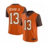 Youth Cleveland Browns #13 Odell Beckham Jr. Limited Orange City Edition Football Jersey