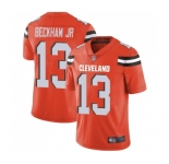 Youth Cleveland Browns #13 Odell Beckham Jr. Orange Alternate Vapor Untouchable Limited Player Football Jersey