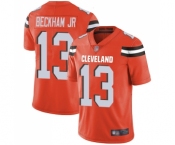 Youth Cleveland Browns #13 Odell Beckham Jr. Orange Alternate Vapor Untouchable Limited Player Football Jersey