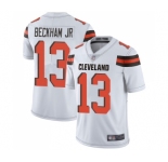 Youth Cleveland Browns #13 Odell Beckham Jr. White Vapor Untouchable Limited Player Football Jersey