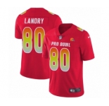 Youth Cleveland Browns #80 Jarvis Landry Limited Red AFC 2019 Pro Bowl Football Jersey