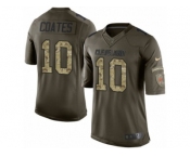 Youth Nike Cleveland Browns #10 Sammie Coates Limited Green Salute to Service NFL Jersey