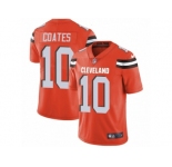Youth Nike Cleveland Browns #10 Sammie Coates Orange Alternate Vapor Untouchable Limited Player NFL Jersey