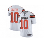 Youth Nike Cleveland Browns #10 Sammie Coates White Vapor Untouchable Limited Player NFL Jersey