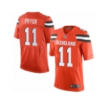 Youth Nike Cleveland Browns #11 Terrelle Pryor Limited Orange Alternate NFL Jersey