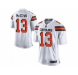 Youth Nike Cleveland Browns #13 Josh McCown white Jerseys