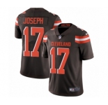 Youth Nike Cleveland Browns #17 Greg Joseph Brown Team Color Vapor Untouchable Elite Player NFL Jersey