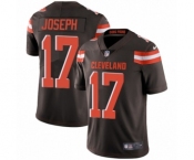 Youth Nike Cleveland Browns #17 Greg Joseph Brown Team Color Vapor Untouchable Limited Player NFL Jersey