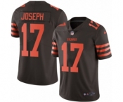 Youth Nike Cleveland Browns #17 Greg Joseph Limited Brown Rush Vapor Untouchable NFL Jersey