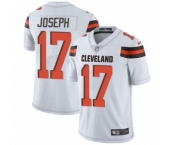 Youth Nike Cleveland Browns #17 Greg Joseph White Vapor Untouchable Limited Player NFL Jersey